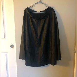 Brand new without tags - Loft leather skirt